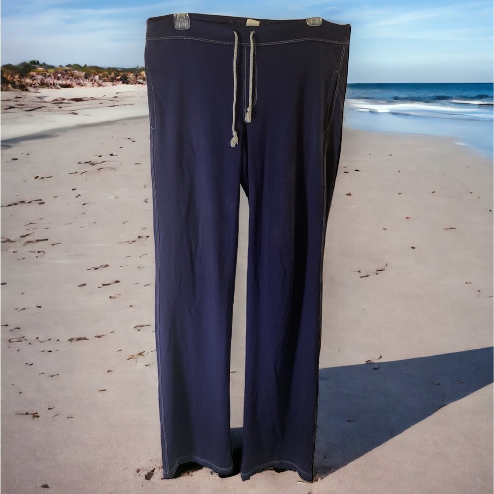 Sauvage Sport Microfiber‎ Pants Sz L Vtg: Blue